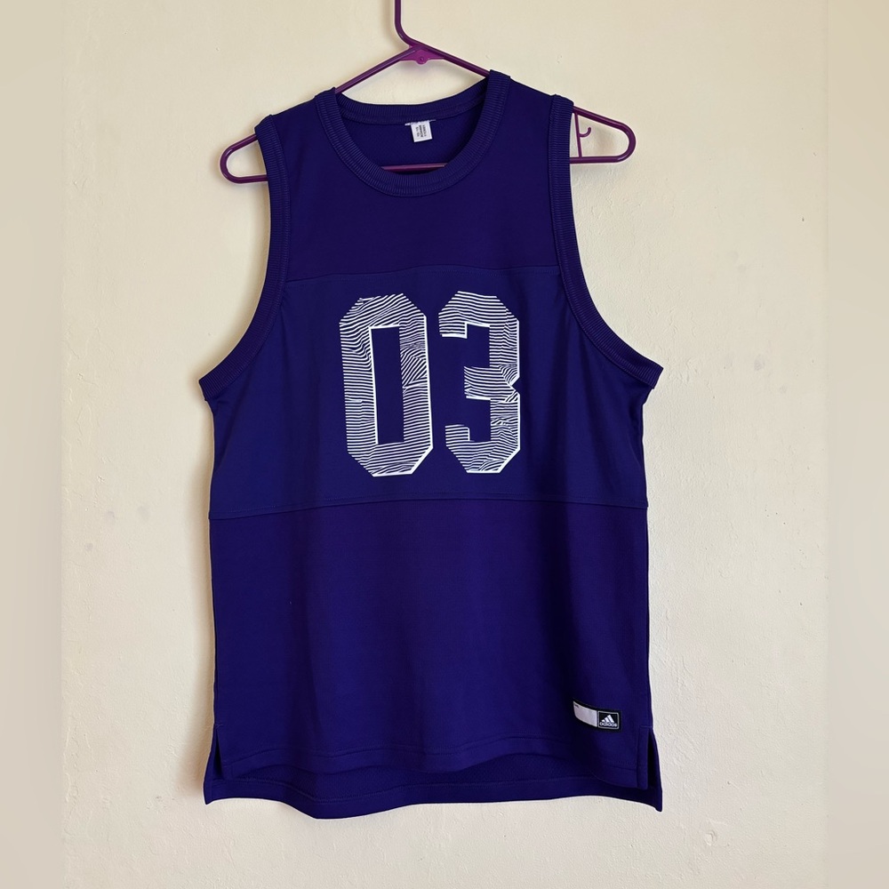 Adidas Purple 03 Zebra Print Jersey